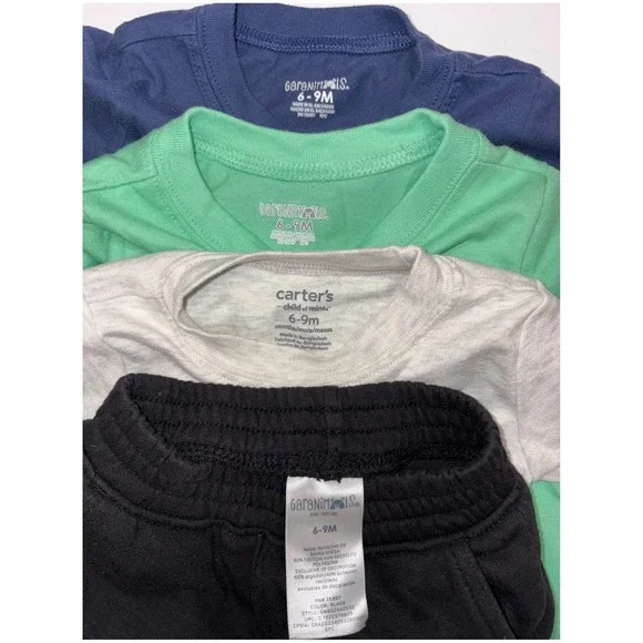 Boys 6-9 Months Clothing Bundle 15pc Tops, Bottoms, jumpsuits, Outfits - Picture 5 of 15